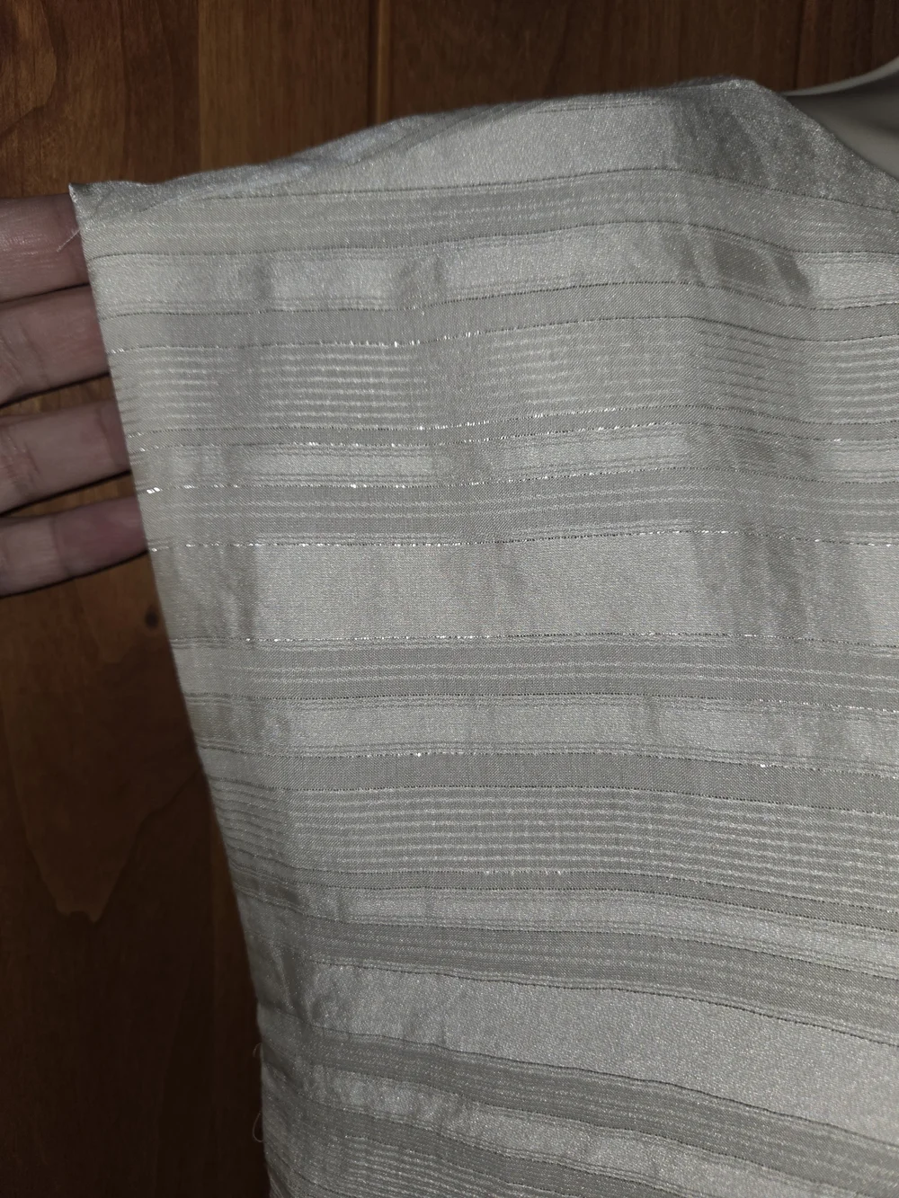 LOFT White Boatneck Short Sleeve Textured‎ Top